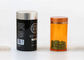 زجاجة كبسولات PET 300 مل لفيتامين سوفتجيل بلون معدني بلوري شفاف يقبل تصميم شعارك